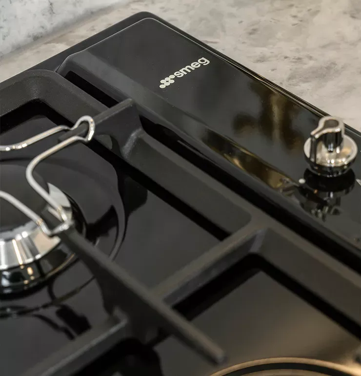 Smeg cooktop in modern new home