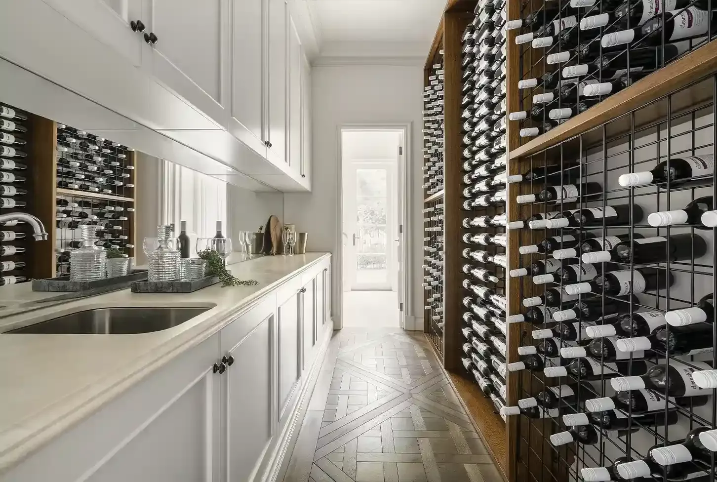 Belmore Show Home Wine Cellar