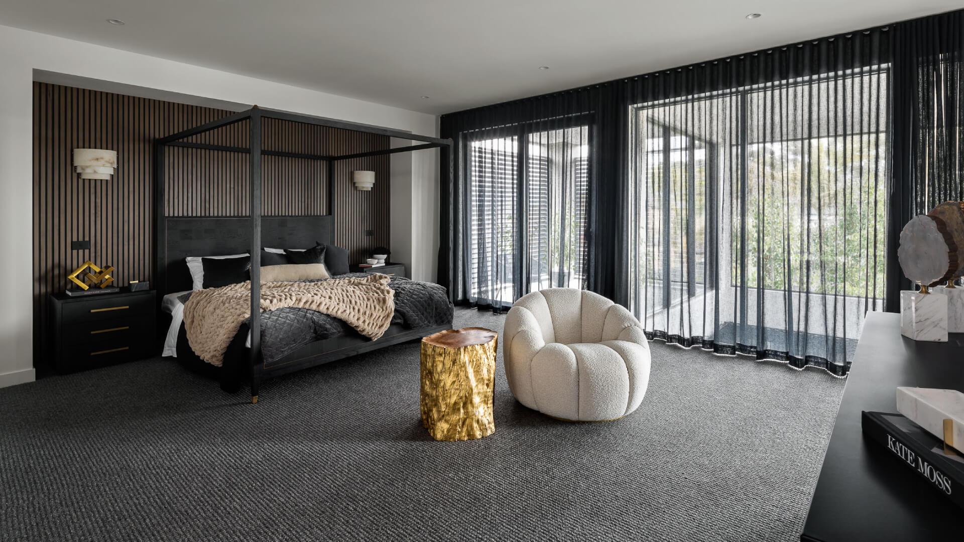 Master Bedroom at Patterson on Display at Bentleigh