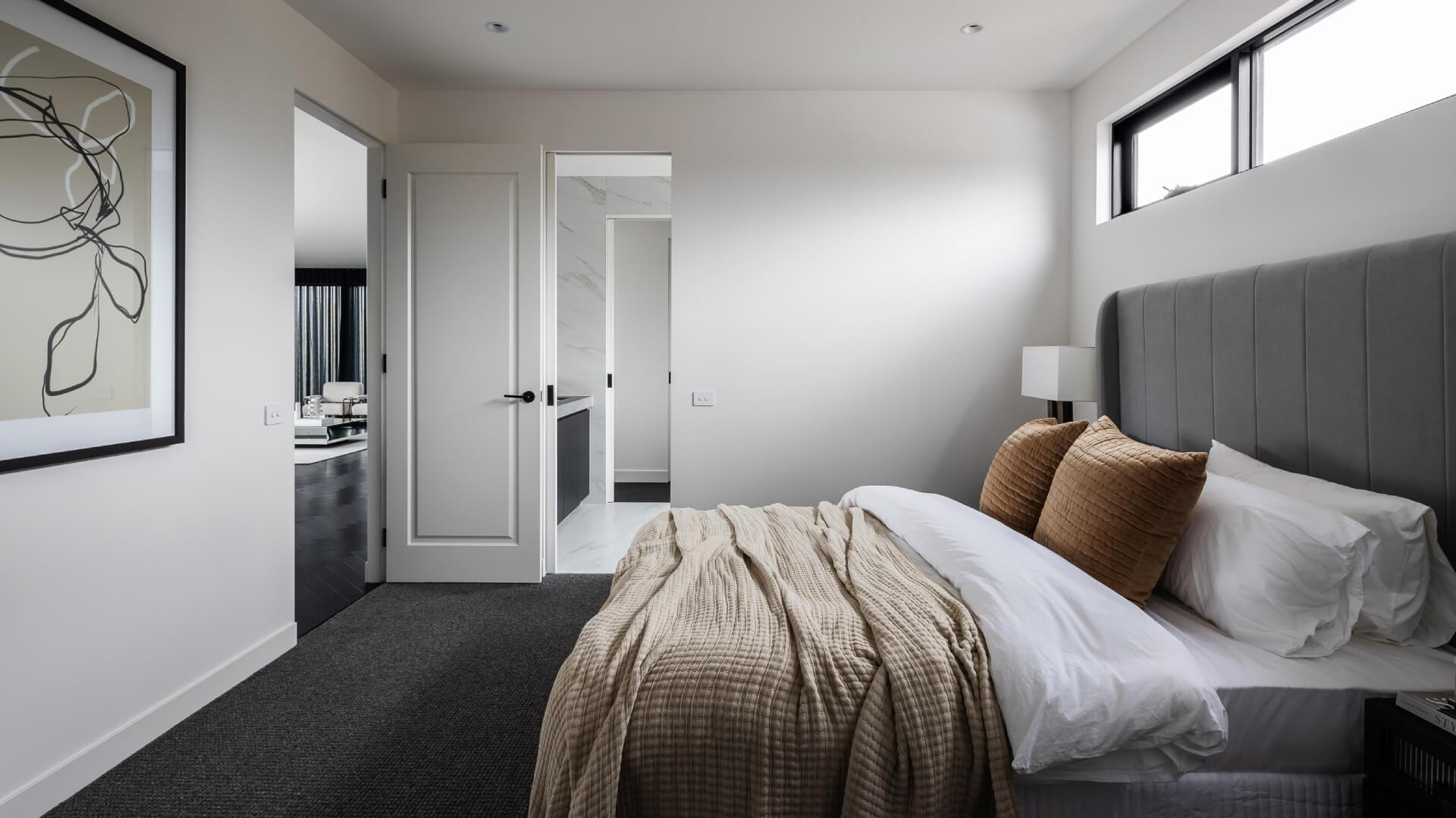 Bedroom at Patterson on Display at Bentleigh